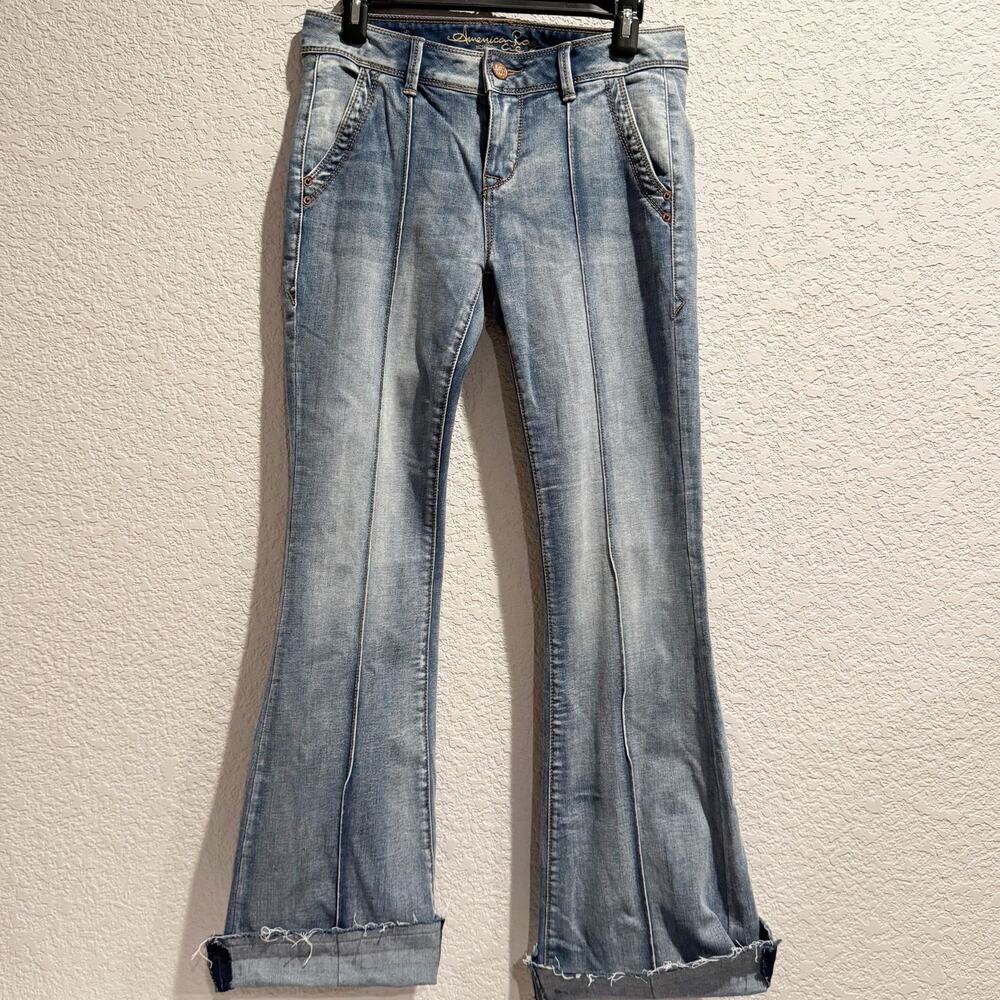 american rag | denim middle seam women’s jeans sz juniors 5